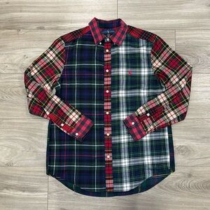 Ralph Lauren Polo Muti Plaid Flannel Button Down Shirt